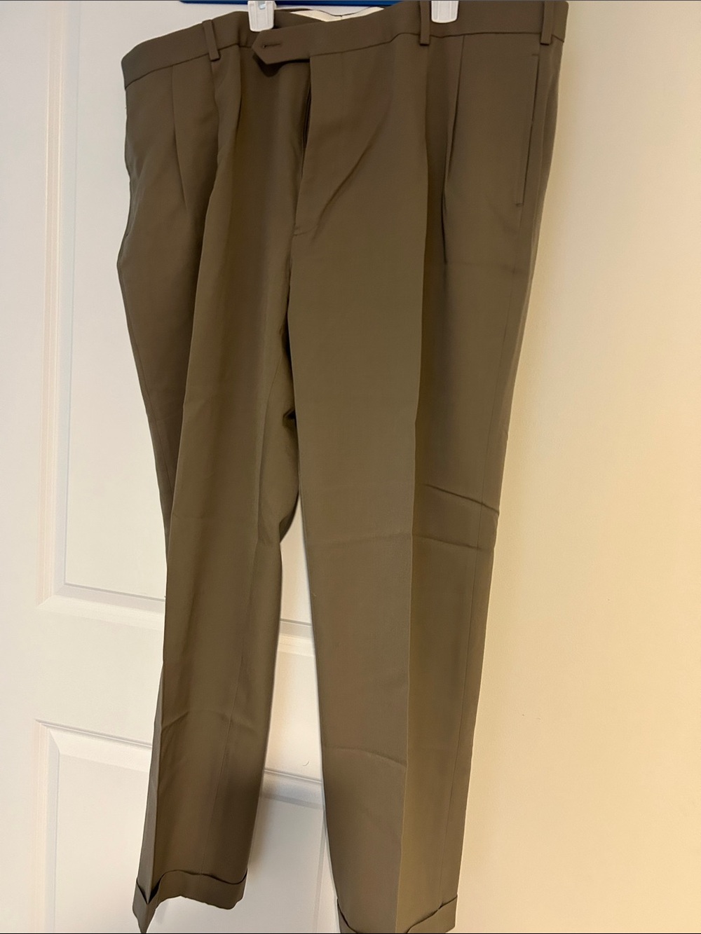 Brooks Brothers Olive-Tan Dress Pants